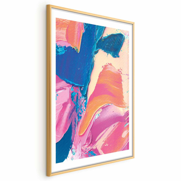 Plakat Kolorowa Ekspresja 21x30 cm 587768