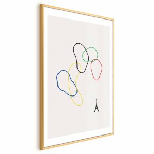 Plakat Kolorowe koła 29,7×42 cm 589158 Plakat Kolorowe koła 29,7×42 cm 589158