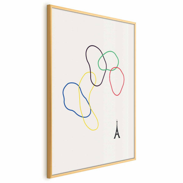 Plakat Kolorowe koła 60x90 cm 585676