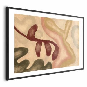 Plakat Kolorowe kształty 30×21 cm 583699 Plakat Kolorowe kształty 30×21 cm 583699