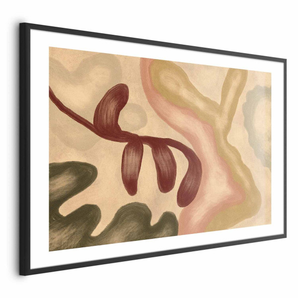 Plakat Kolorowe kształty 30x21 cm 583699