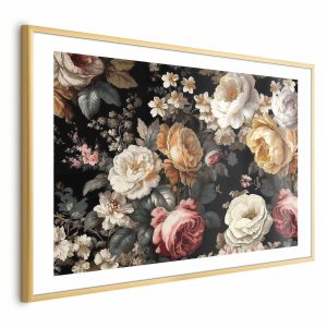 Plakat Kolorowe kwiaty 42×29,7 cm 583902