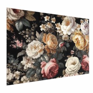 Plakat Kolorowe kwiaty 60×40 cm 579659