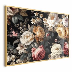 Plakat Kolorowe kwiaty 90×60 cm 581697