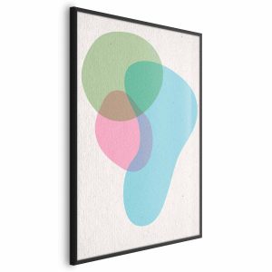 Plakat Kolorowe plamy 21×30 cm 591012