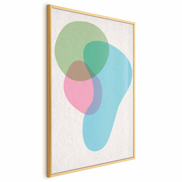 Plakat Kolorowe plamy 40x60 cm 583132