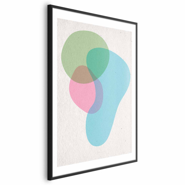 Plakat Kolorowe plamy 40x60 cm 579656