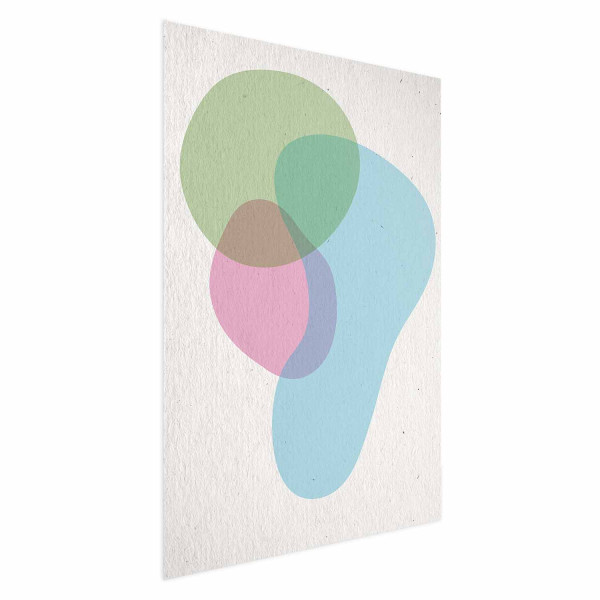 Plakat Kolorowe plamy 60x90 cm 590555