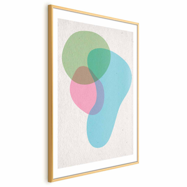 Plakat Kolorowe plamy 60x90 cm 590760
