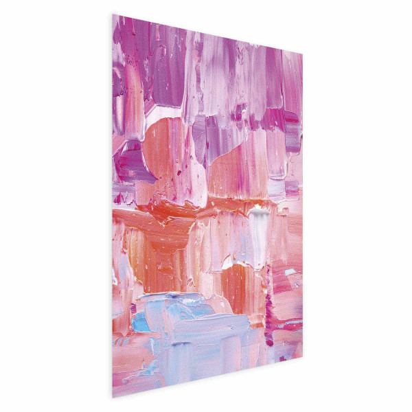 Plakat Kolorowe Pociągnięcia 42x29,7 cm 583727