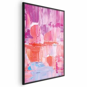 Plakat Kolorowe Pociągnięcia 60×40 cm 582136 Plakat Kolorowe Pociągnięcia 60×40 cm 582136