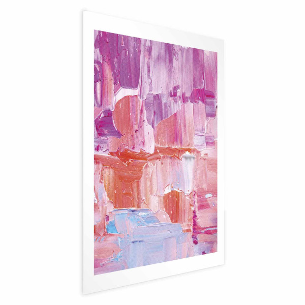 Plakat Kolorowe Pociągnięcia 90x60 cm 585819