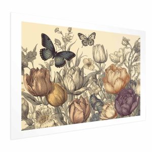 Plakat Kolorowe tulipany 42×29,7 cm 588492 Plakat Kolorowe tulipany 42×29,7 cm 588492