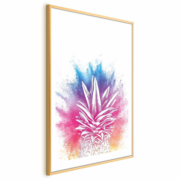 Plakat Kolorowy ananas 40x60 cm 582949