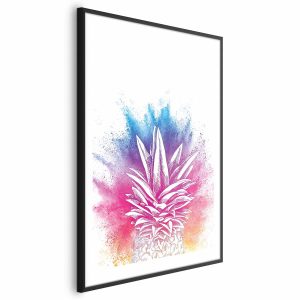 Plakat Kolorowy ananas 60×90 cm 588246 Plakat Kolorowy ananas 60×90 cm 588246