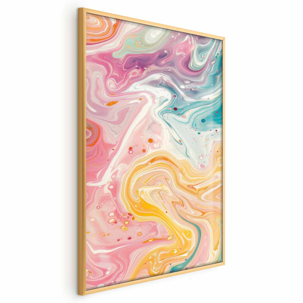 Plakat Kolorowy Chaos 29,7x42 cm 586612