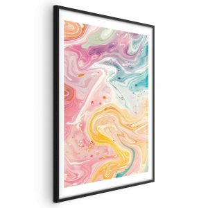 Plakat Kolorowy Chaos 40×60 cm 588573