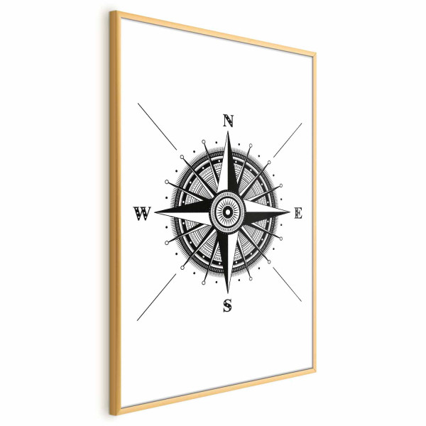 Plakat Kompas 21x30 cm 589496