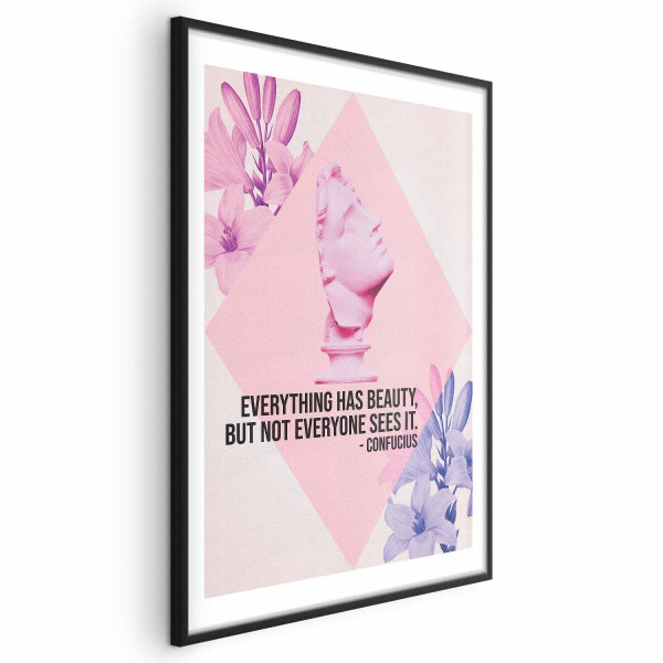 Plakat Konfucjusz o Pięknie 40x60 cm 581061