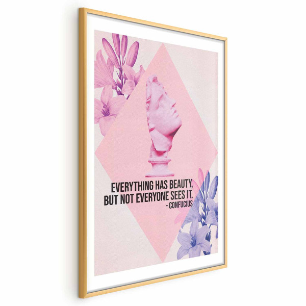 Plakat Konfucjusz o Pięknie 60x90 cm 585844