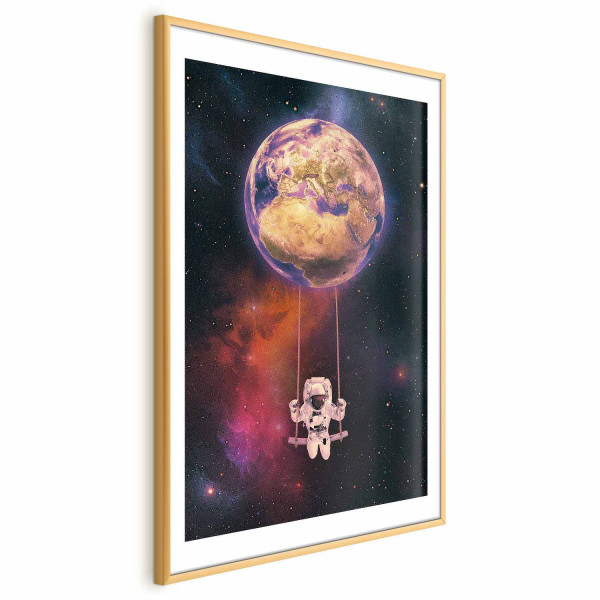 Plakat Kosmiczna huśtawka 29,7x42 cm 585806