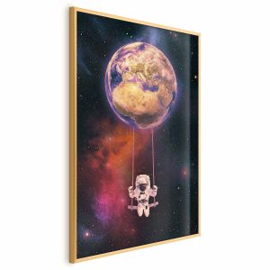 Plakat Kosmiczna huśtawka 29,7×42 cm 590340