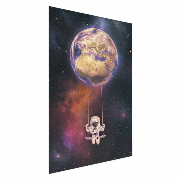 Plakat Kosmiczna huśtawka 60x90 cm 586357
