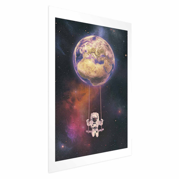 Plakat Kosmiczna huśtawka 60x90 cm 591418