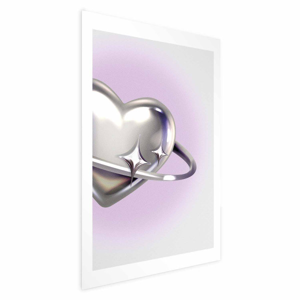 Plakat Kosmiczne Serce 29,7x42 cm 585065