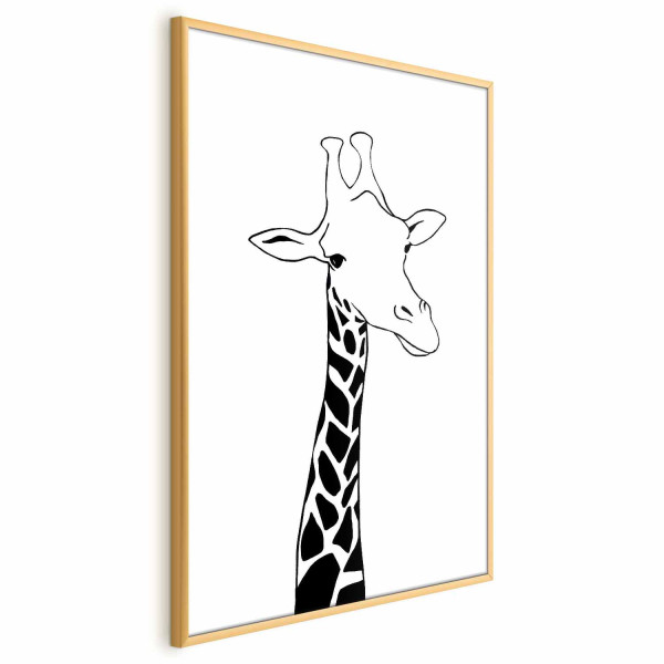 Plakat Kraciasta szyja 21x30 cm 582134