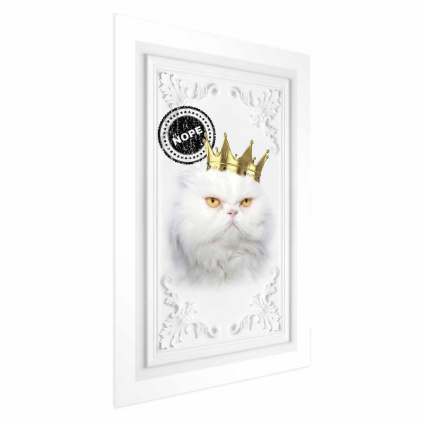 Plakat Król kot 60x90 cm 583302