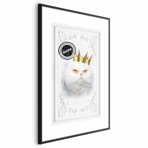 Plakat Król kot 60x90 cm 578013
