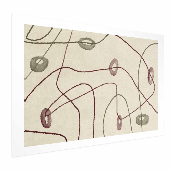 Plakat Kształty 90x60 cm 585276