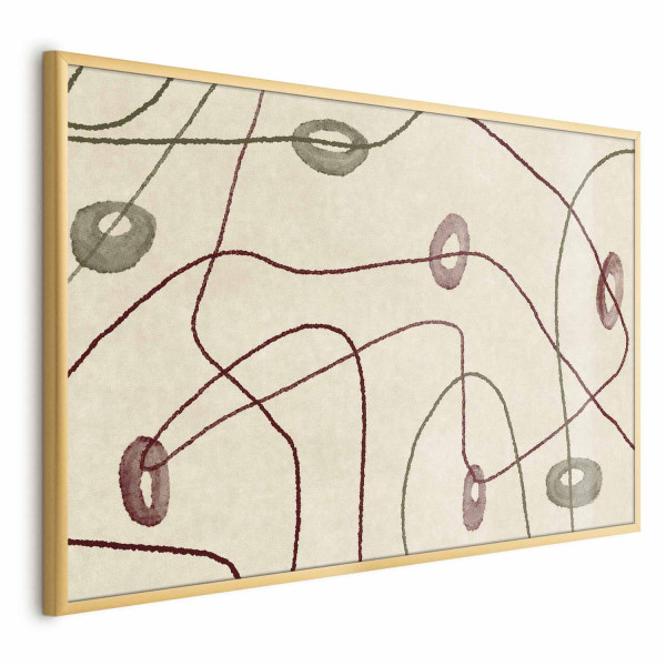 Plakat Kształty 90x60 cm 585365