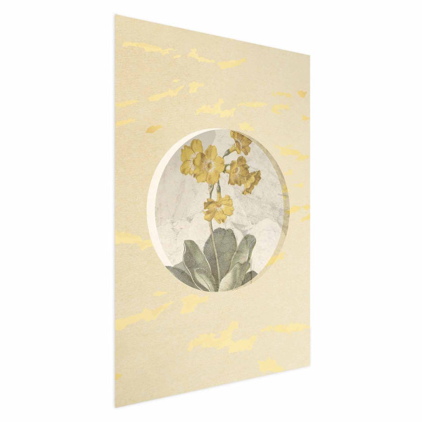 Plakat Kwiat w kole 21x30 cm 589000