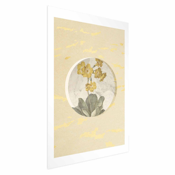 Plakat Kwiat w kole 29,7x42 cm 589959
