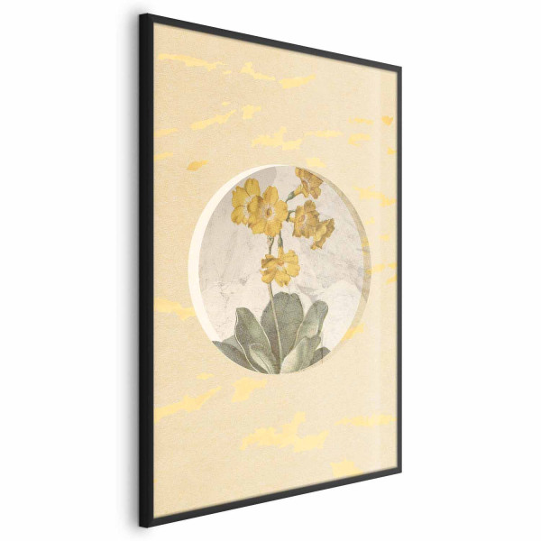 Plakat Kwiat w kole 40x60 cm 580445