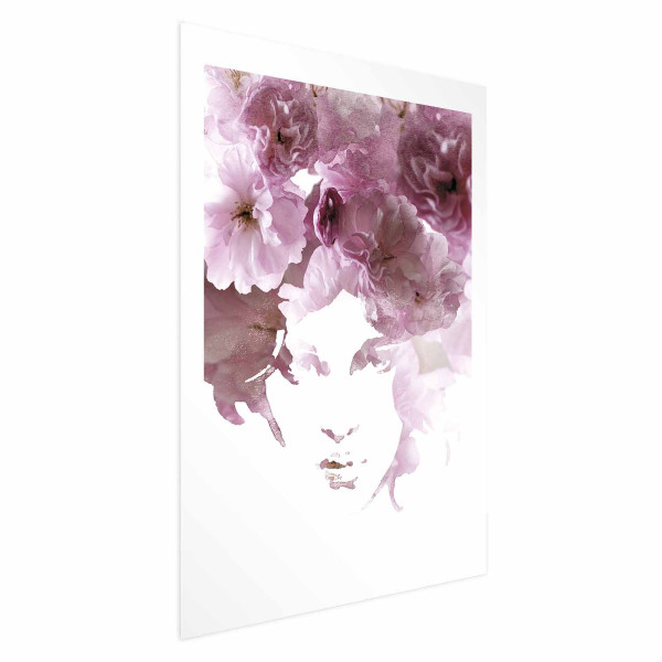 Plakat Kwieciste spojrzenie 21x30 cm 588245