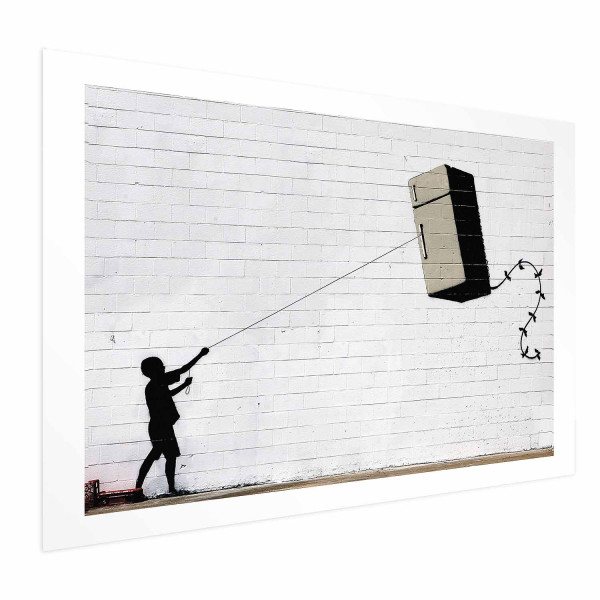 Plakat Latająca lodówka 30x21 cm 585533