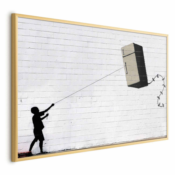 Plakat Latająca lodówka 42x29,7 cm 584678