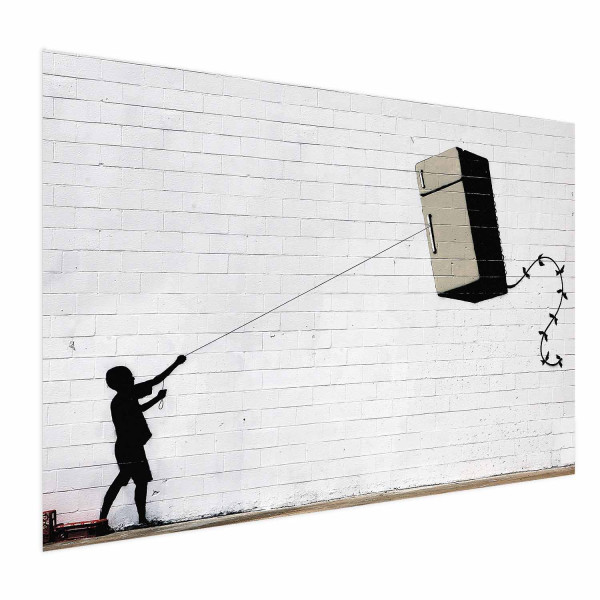 Plakat Latająca lodówka 42x29,7 cm 578193
