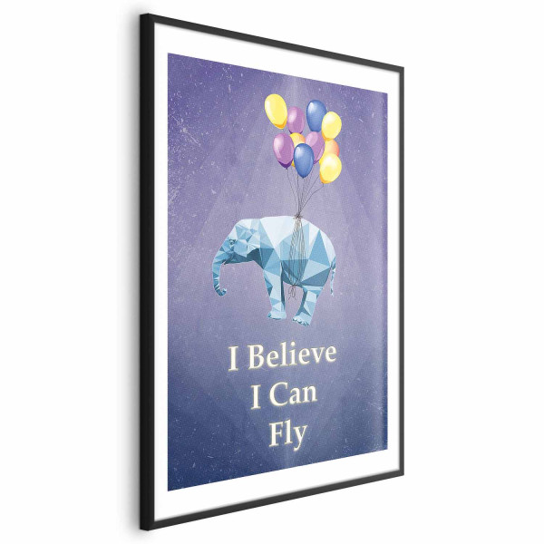 Plakat Latający słoń 29,7x42 cm 579782