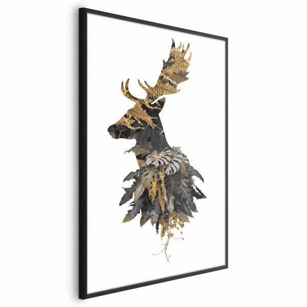 Plakat Leśny jeleń 60x90 cm 579225