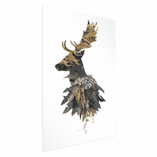 Plakat Leśny jeleń 60x90 cm 584263