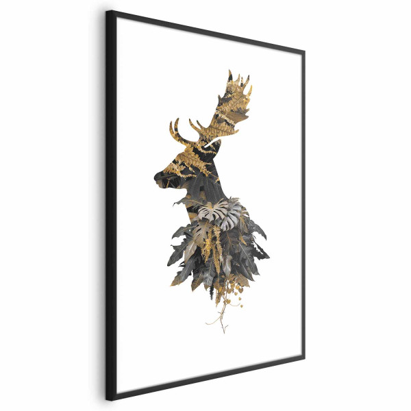 Plakat Leśny jeleń 60x90 cm 586762