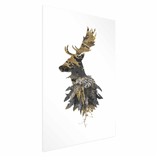 Plakat Leśny jeleń 60x90 cm 589120