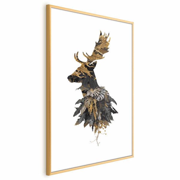 Plakat Leśny jeleń 60x90 cm 578433