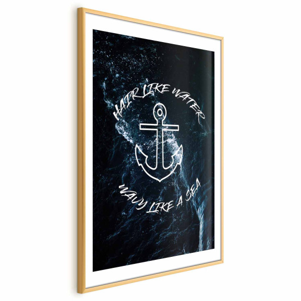 Plakat Like Water 21x30 cm 582217