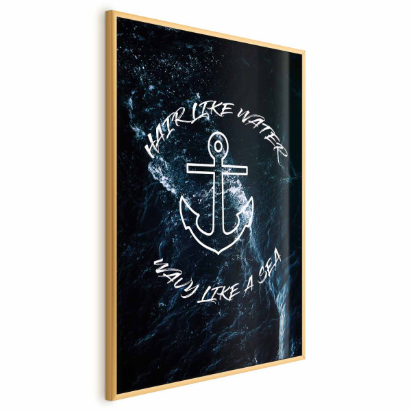 Plakat Like Water 29,7x42 cm 582714