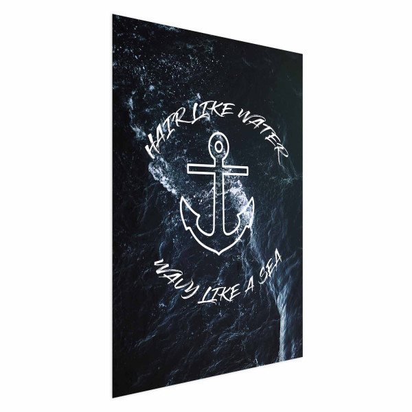 Plakat Like Water 40x60 cm 589985